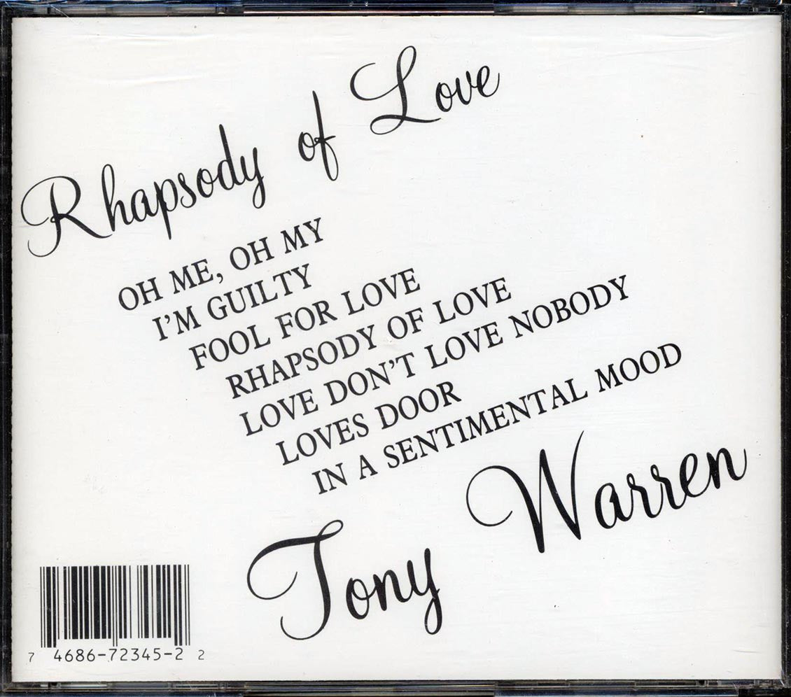Tony Warren - Rhapsody Of Love
