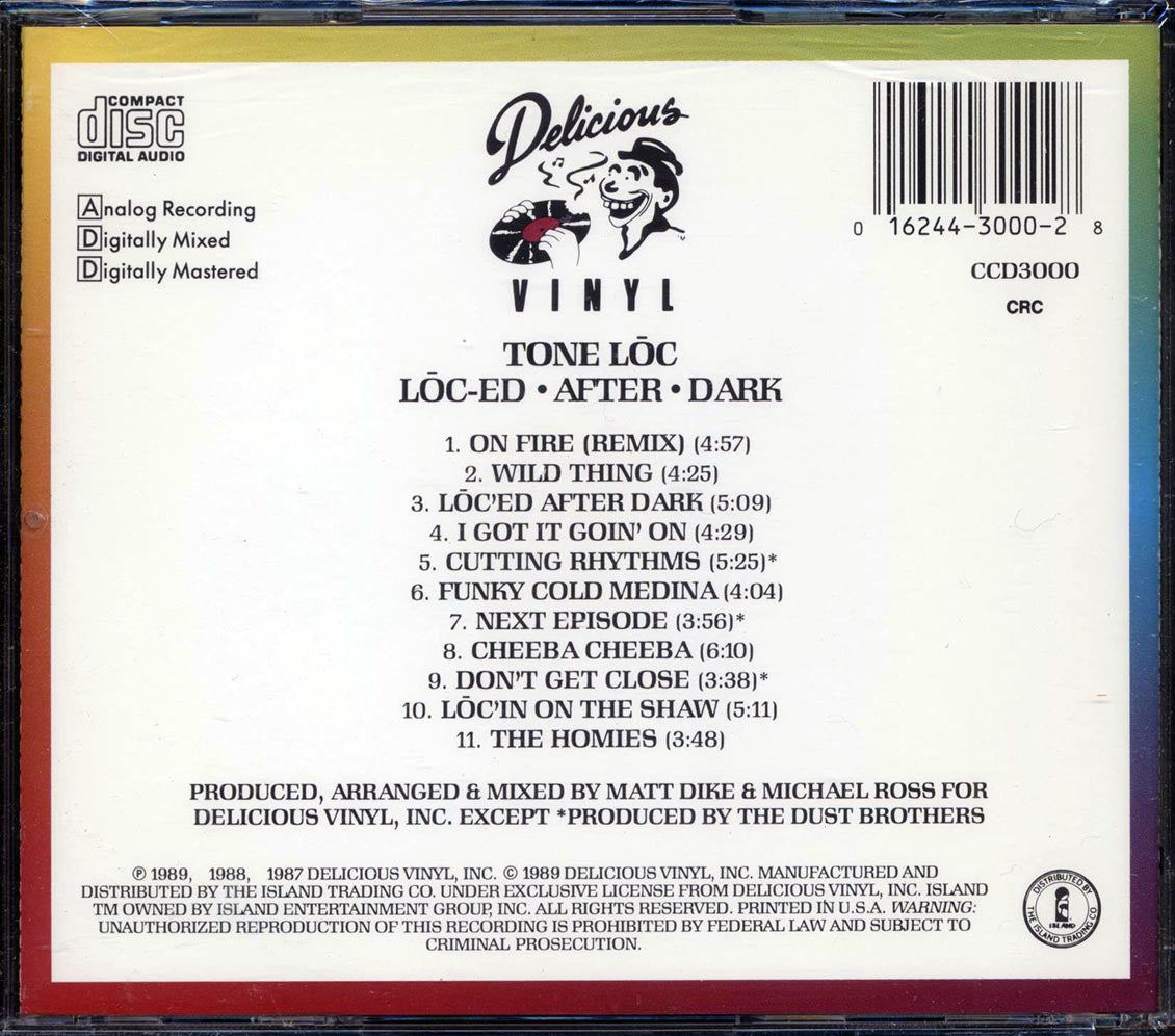 Tone Loc - Loc'ed After Dark