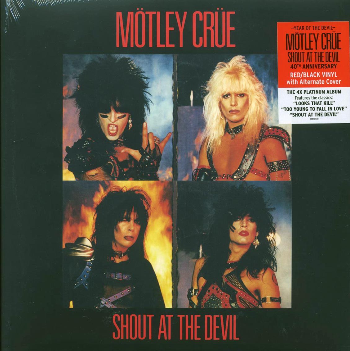 Motley Crue - Shout At The Devil (40th Anniv. Ed.) (colored vinyl)