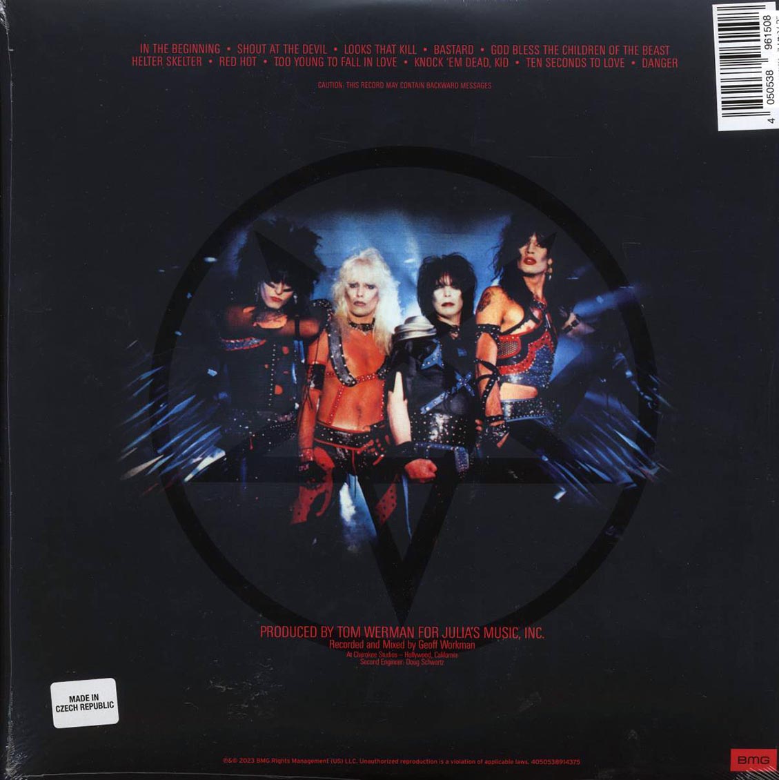 Motley Crue - Shout At The Devil (40th Anniv. Ed.) (colored vinyl)