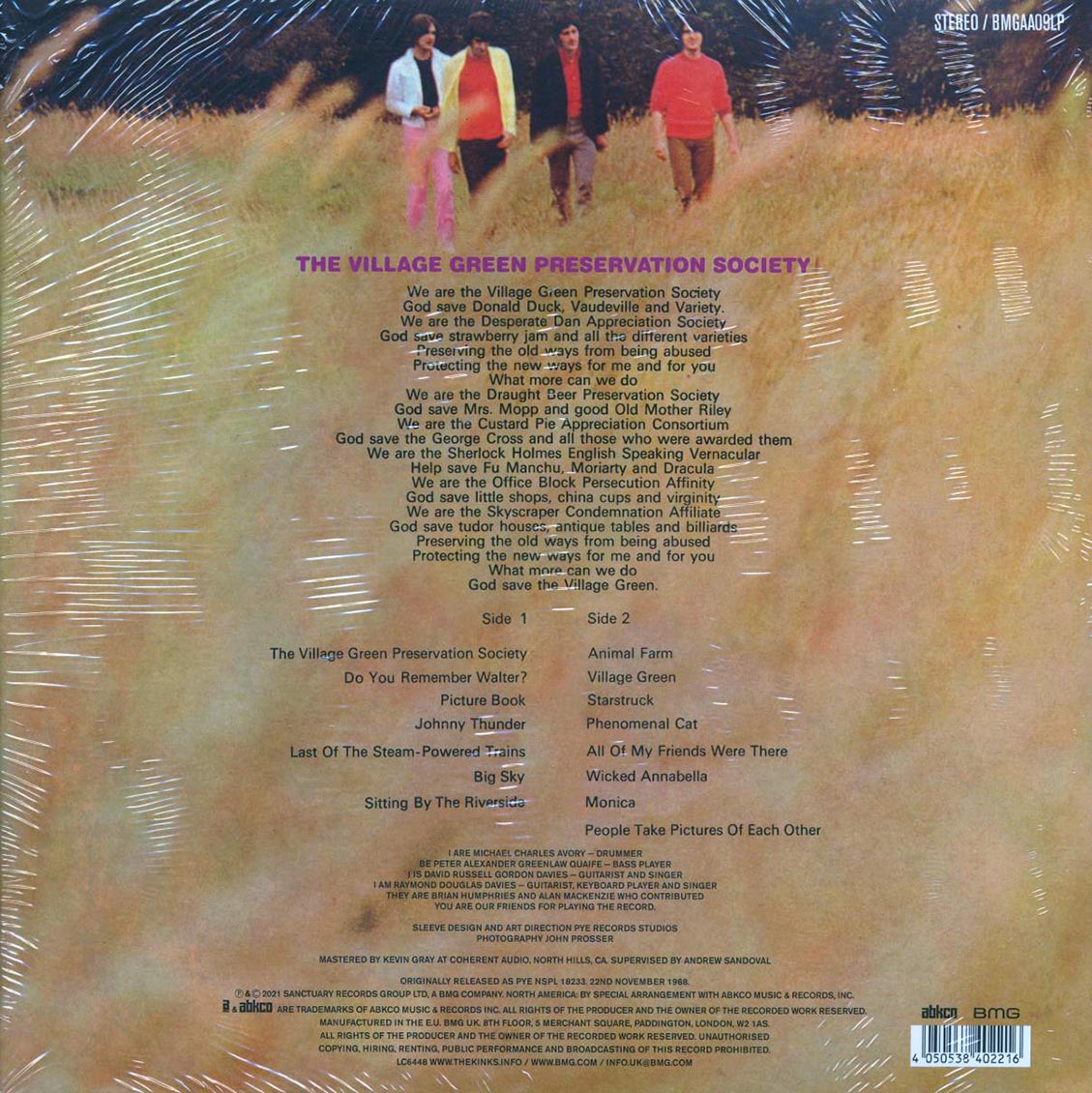 The Kinks - The Kinks Are The Village Green Preservation Society (50th Anniv. Ed.) (180g) (remastered)