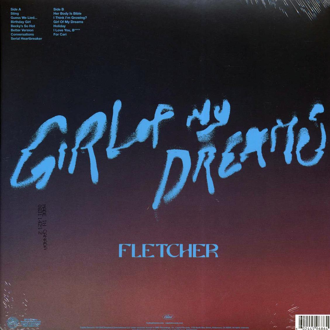 Fletcher - Girl Of My Dreams (ltd. ed.) (pink vinyl)