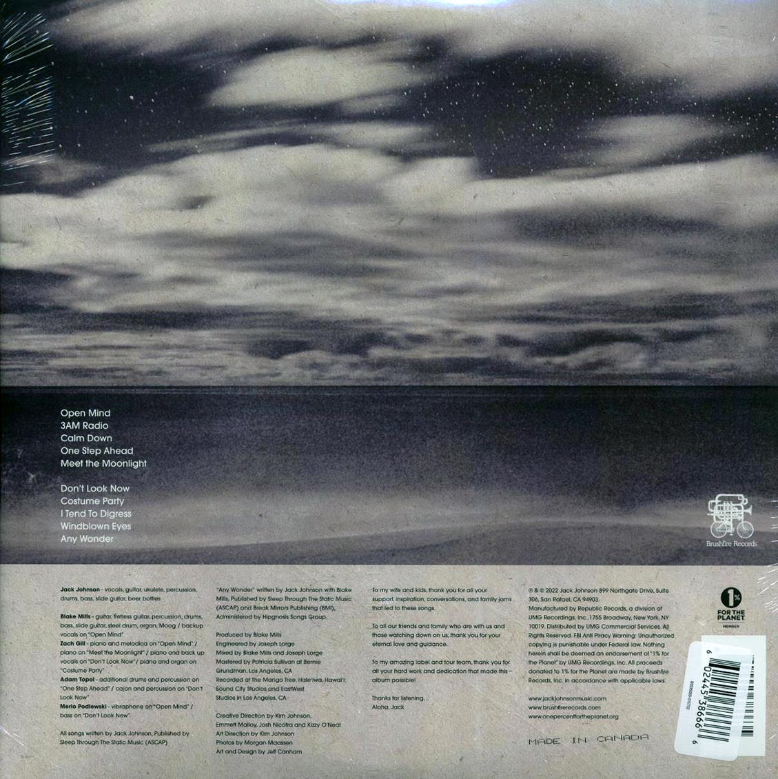 Jack Johnson - Meet The Moonlight (ltd. ed.) (180g) (blue vinyl)