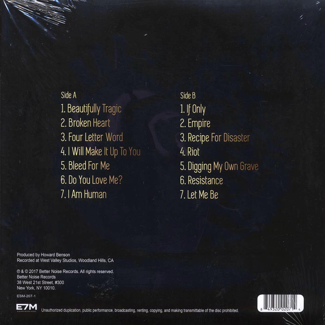 Escape The Fate - I Am Human (180g)
