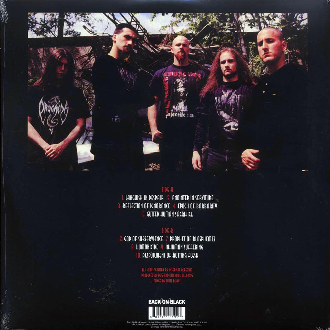 Internal Bleeding - Voracious Concept (ltd. ed.) (red vinyl)