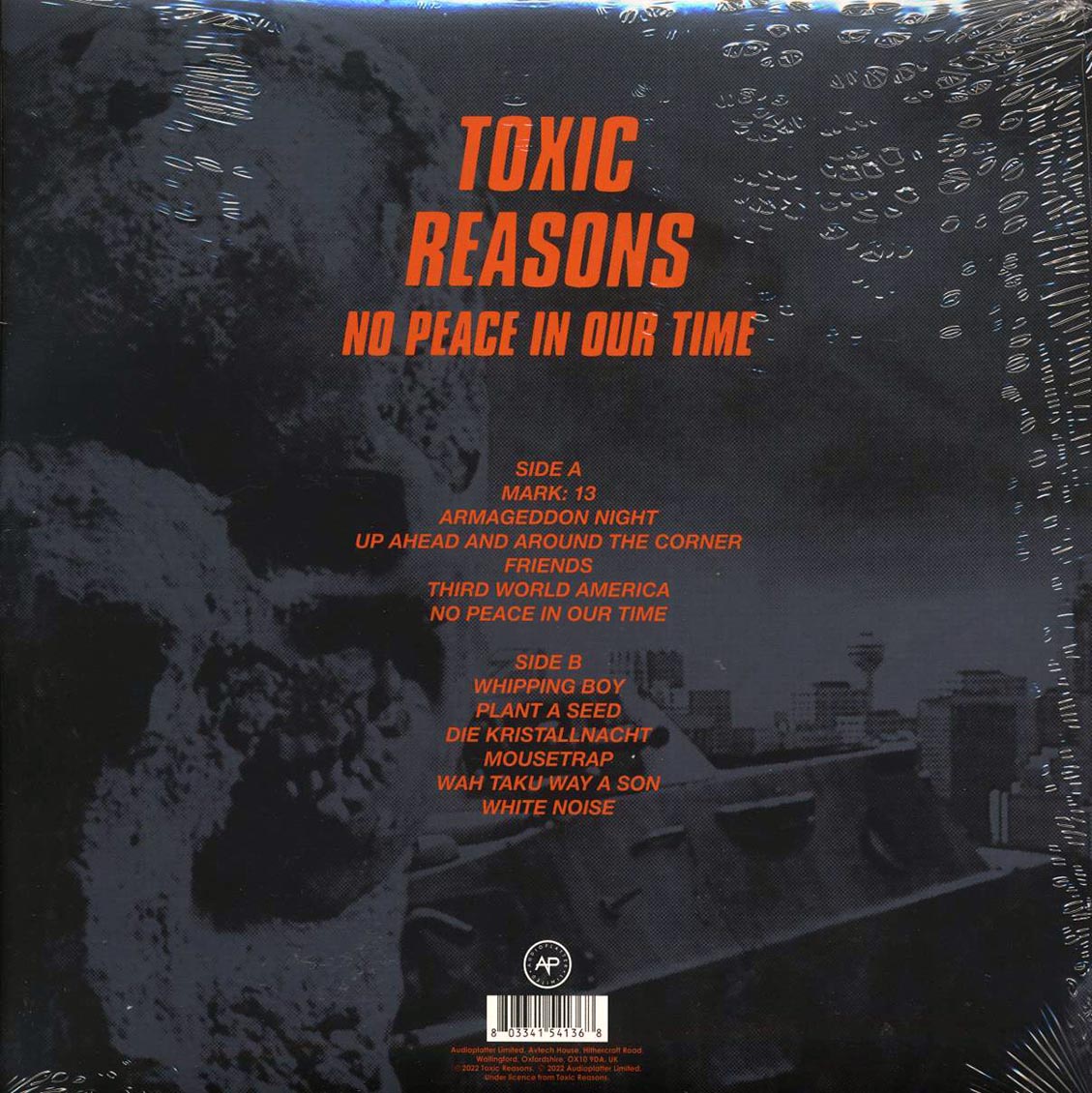 Toxic Reasons - No Peace In Our Time (ltd. ed.) (clear vinyl)