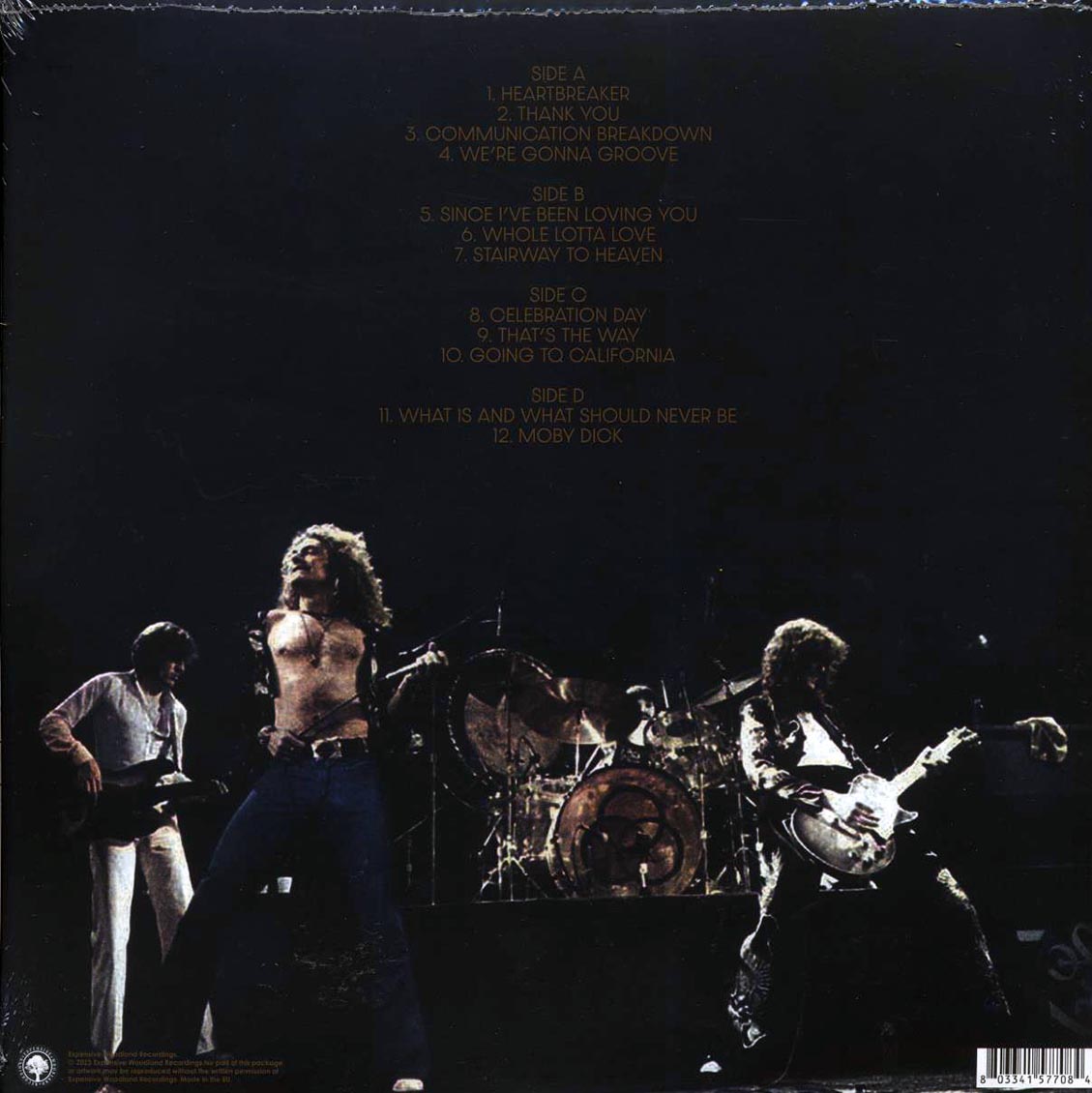 Led Zeppelin - Live In Canada 1970-71 (ltd. ed.) (2xLP) (clear vinyl)