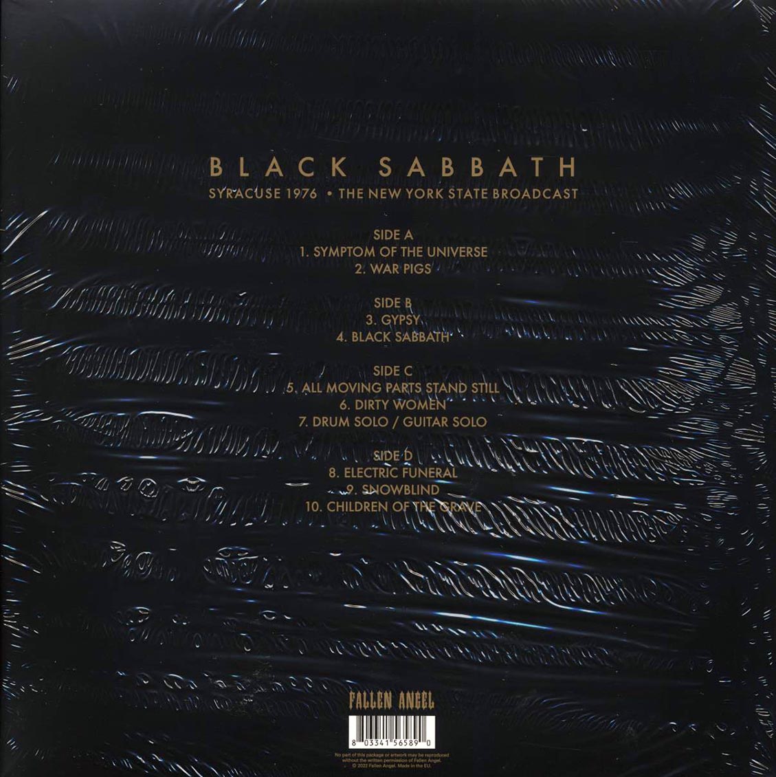 Black Sabbath - Syracuse 1976: The New York State Broadcast (ltd. ed.) (2xLP) (white vinyl)