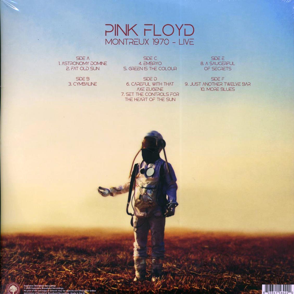 Pink Floyd - Montreux 1970 Live (ltd. ed.) (3xLP) (blue vinyl)