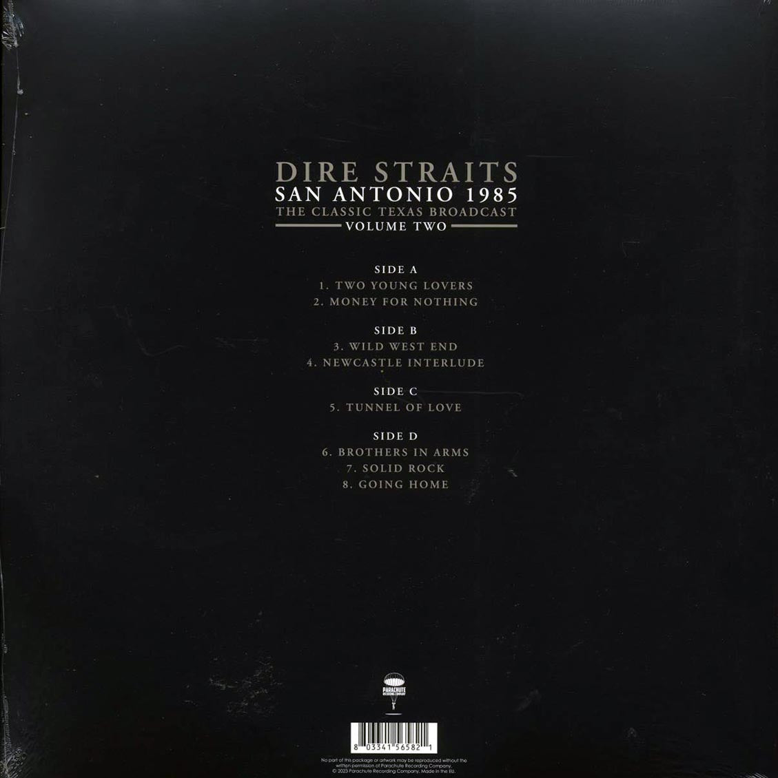 Dire Straits - San Antonio 1985 Volume 2: The Classic Texas Broadcast (2xLP)
