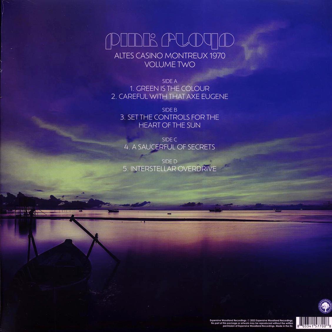 Pink Floyd - Altes Casino Montreux 1970 Volume 2 (2xLP)