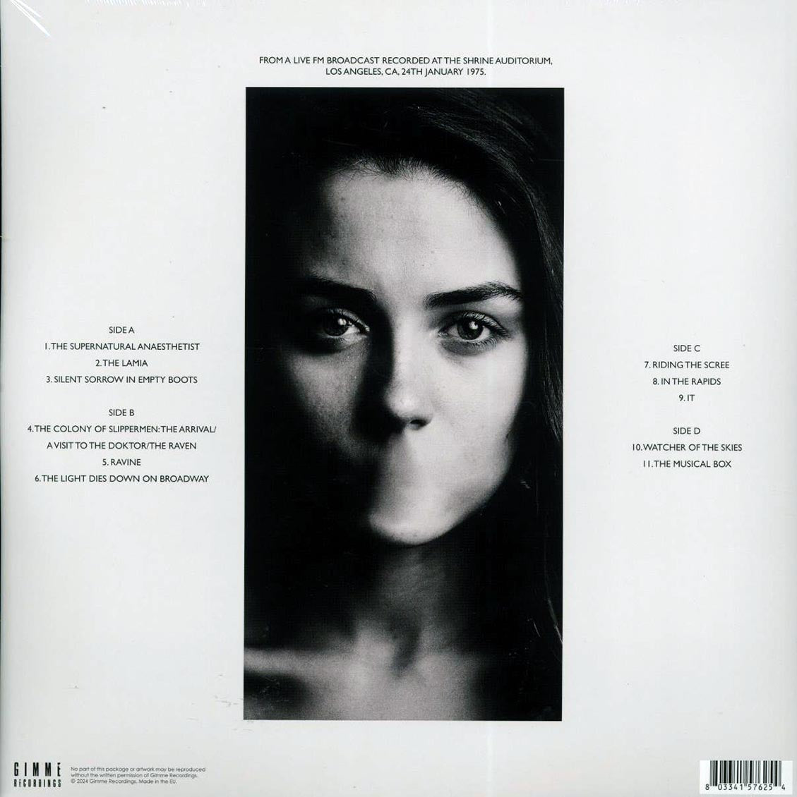 Genesis - The Shrine Auditorium Los Angeles 1975 Volume 2 (ltd. ed.) (2xLP) (clear vinyl)