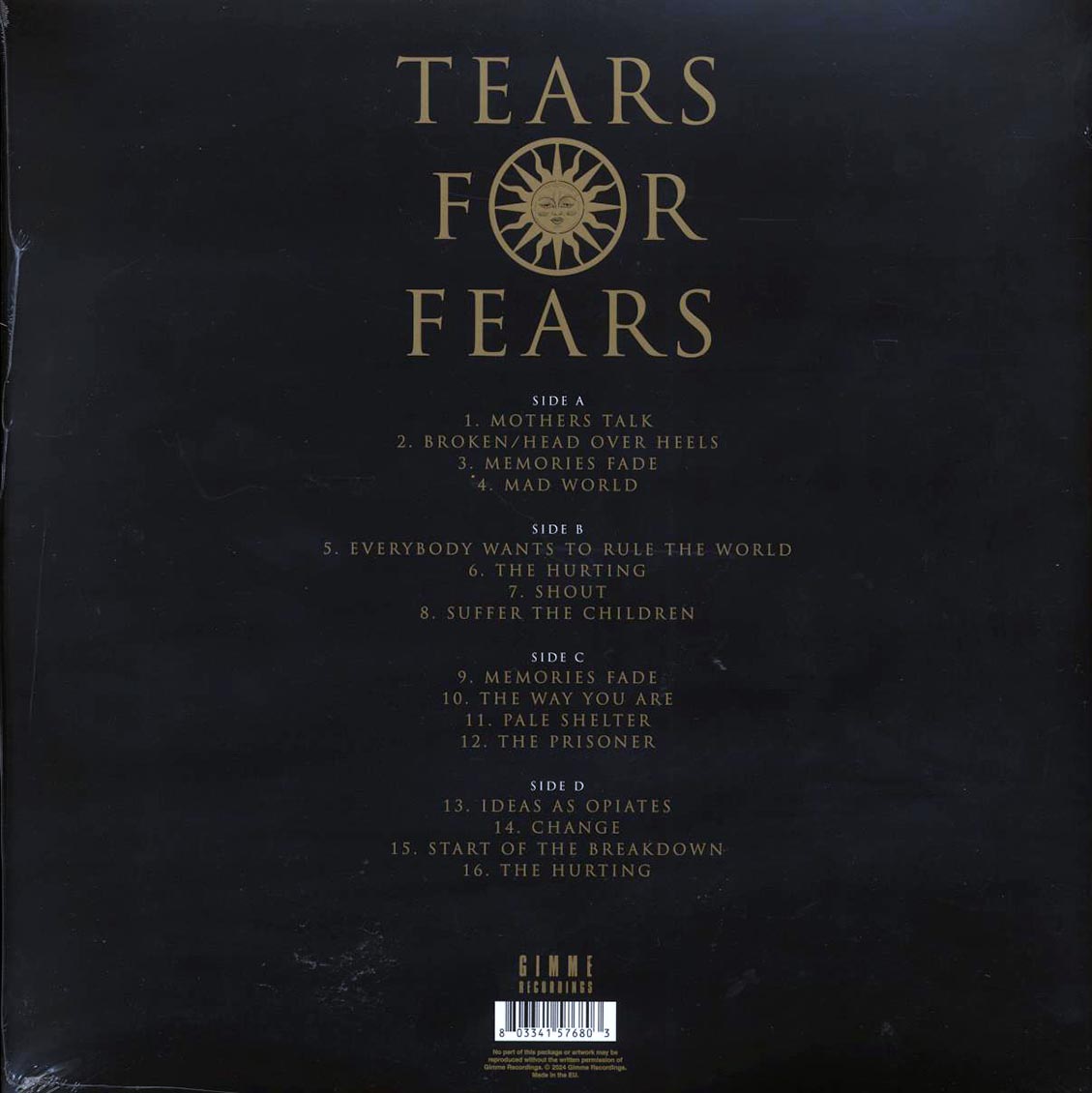 Tears For Fears - The Big Bad Smoke: The Classic FM Broadcast 1985 (ltd. ed.) (2xLP) (clear vinyl)