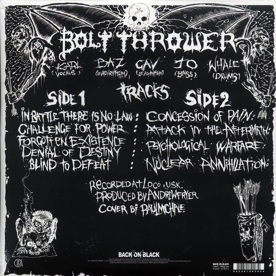 Bolt Thrower - In Battle There Is No Law!