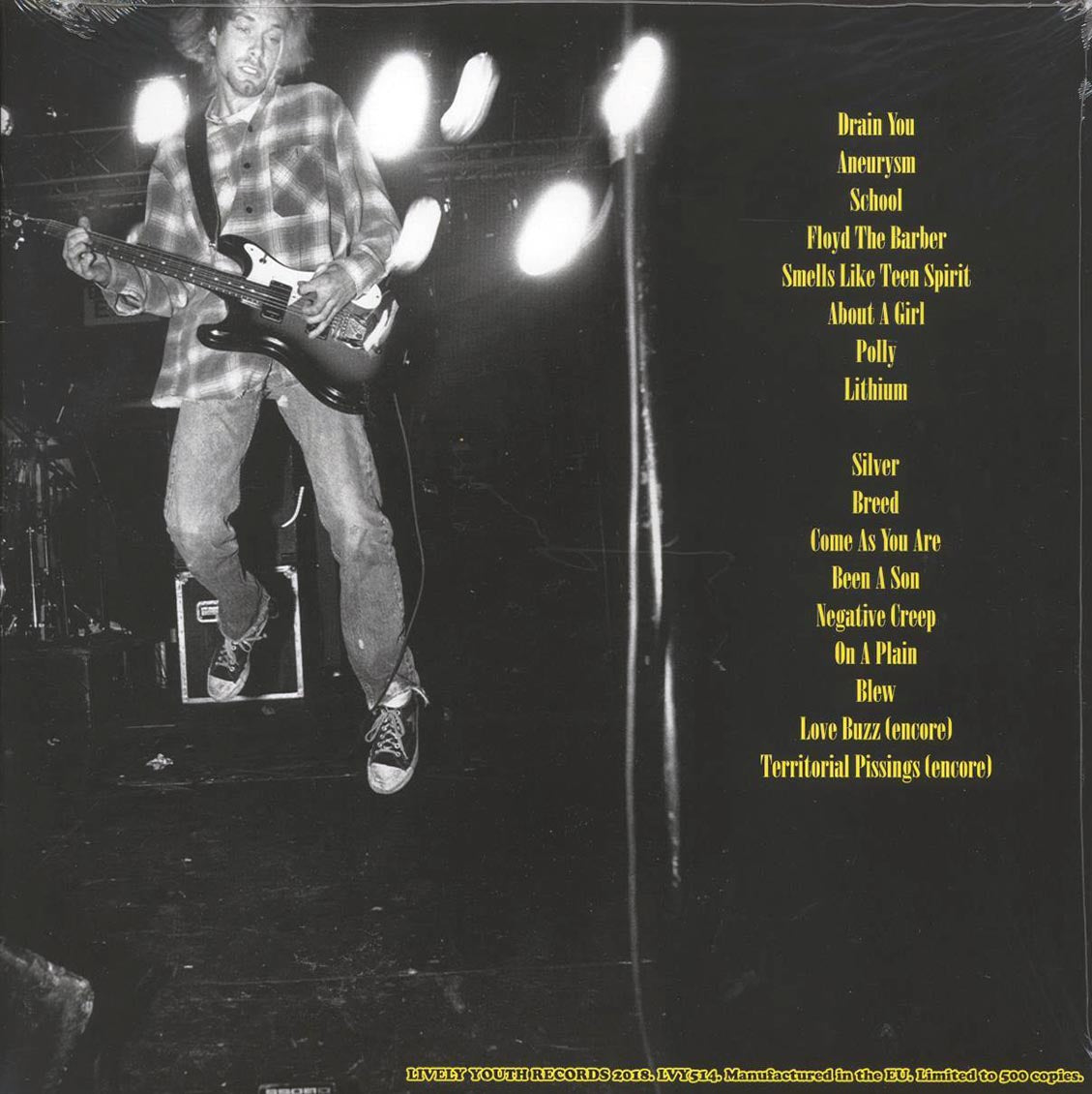 Nirvana - Live At Paradisio, Amsterdam, November 25, 1991