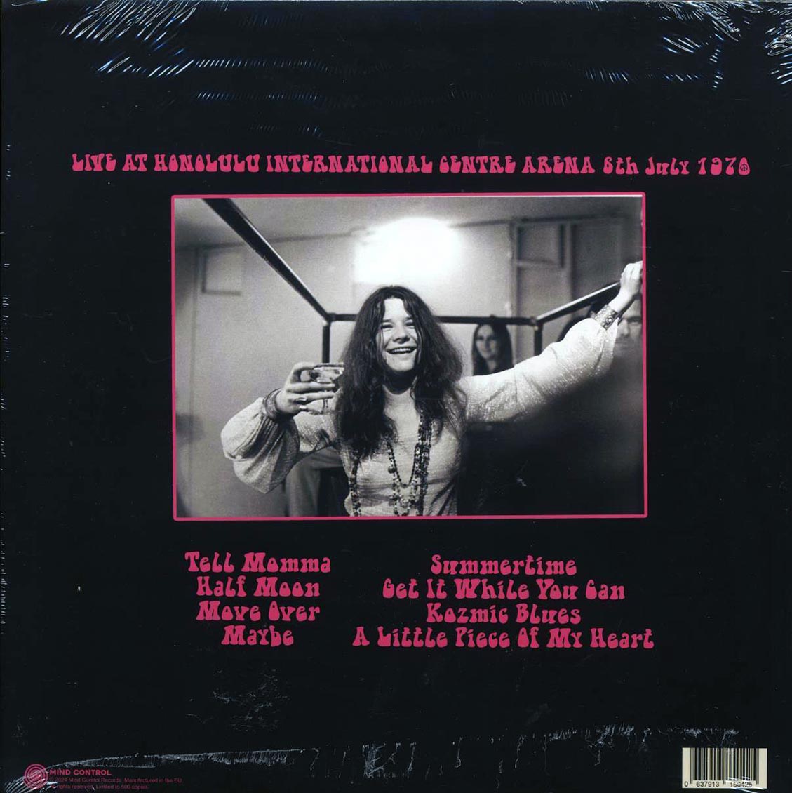 Janis Joplin - The Hawaiian Broadcast: Live At Honolulu International Centre Arena 6th July 1970