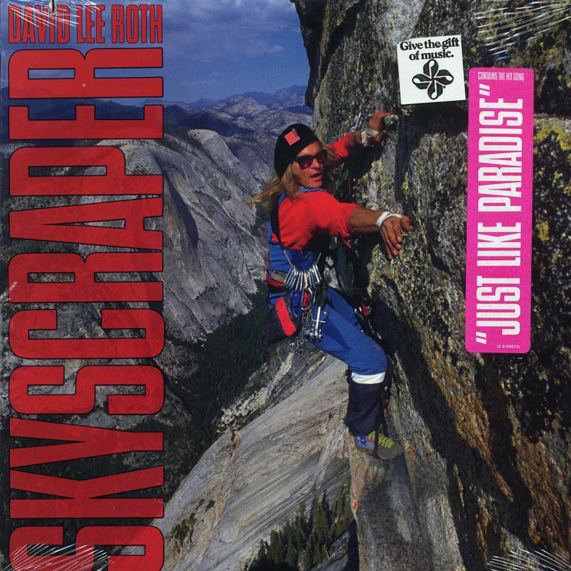 David Lee Roth - Skyscraper (1988 PRESS) (orig. press) (marked/ltd stock)