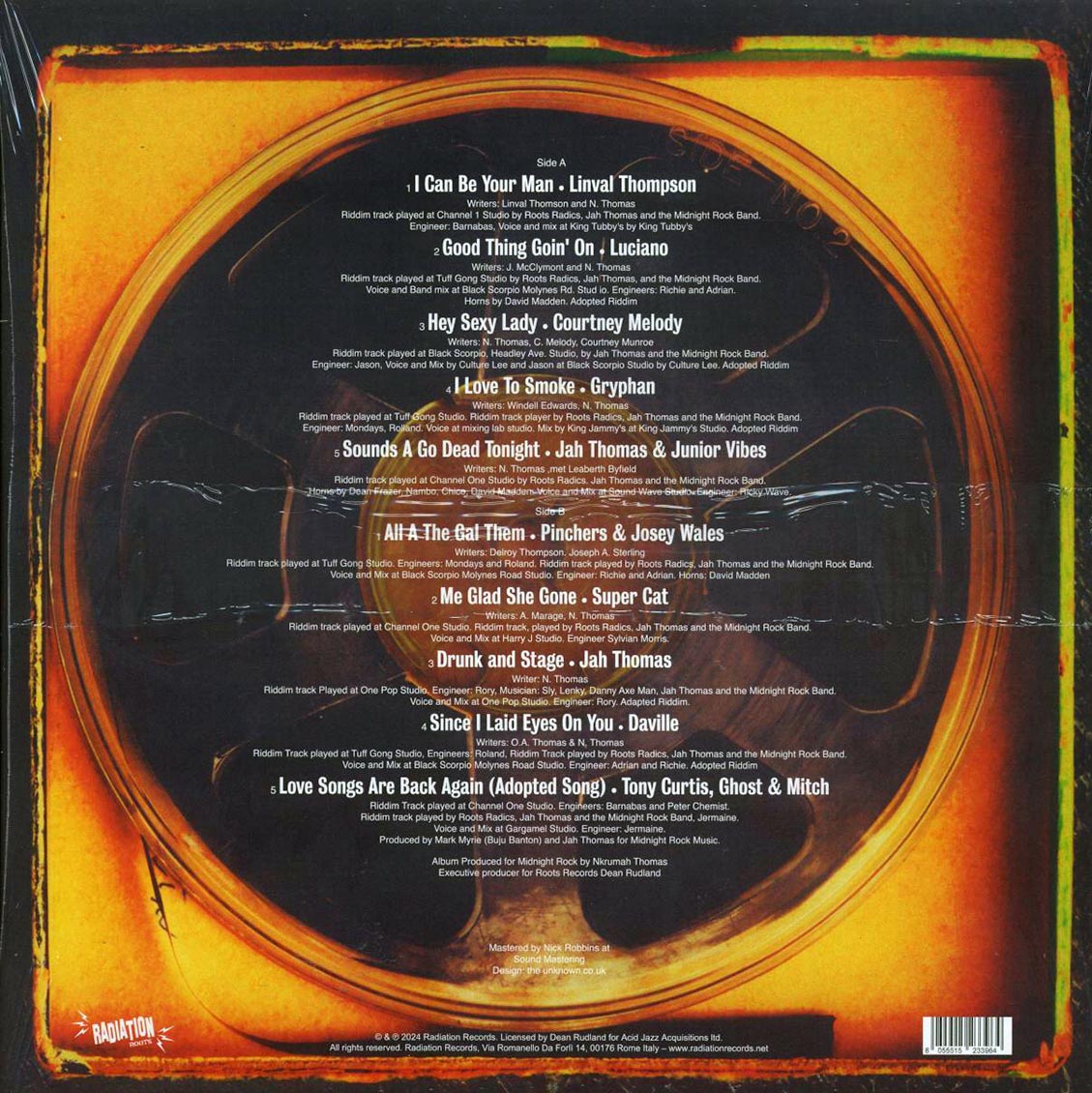 Linval Thompson, Josey Wales, Jah Thomas, Etc. - Midnight Rock's Secret Tapes