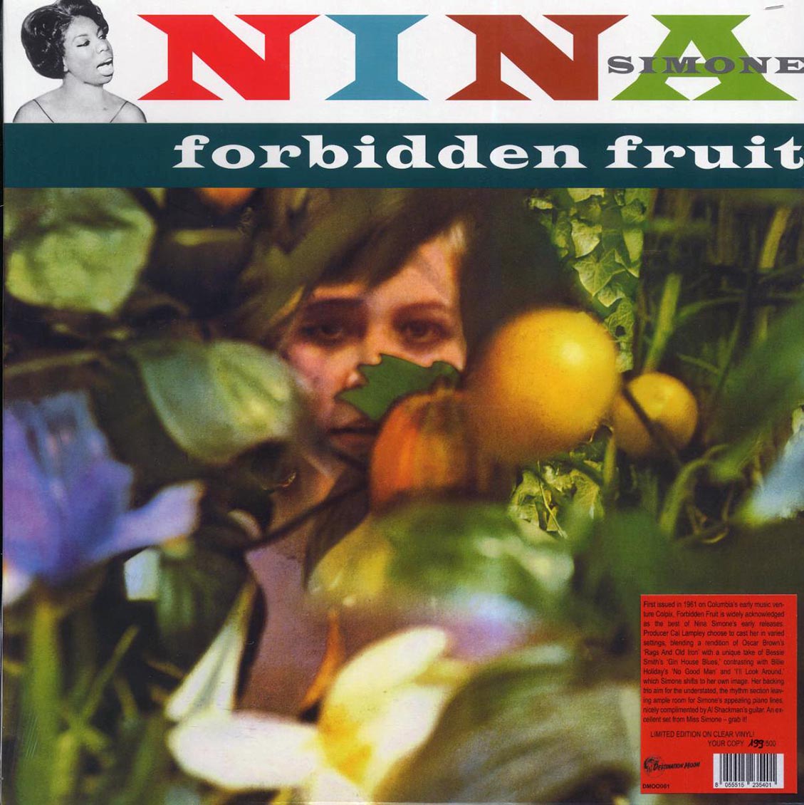 Nina Simone - Forbidden Fruit (ltd. 500 copies made) (clear vinyl)