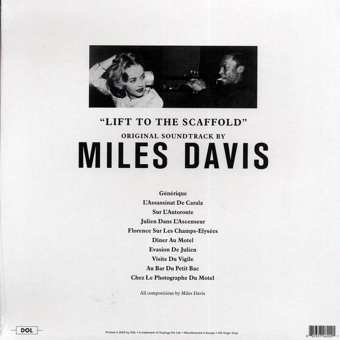 Miles Davis - Lift To The Scaffold: Original Soundtrack (red vinyl)
