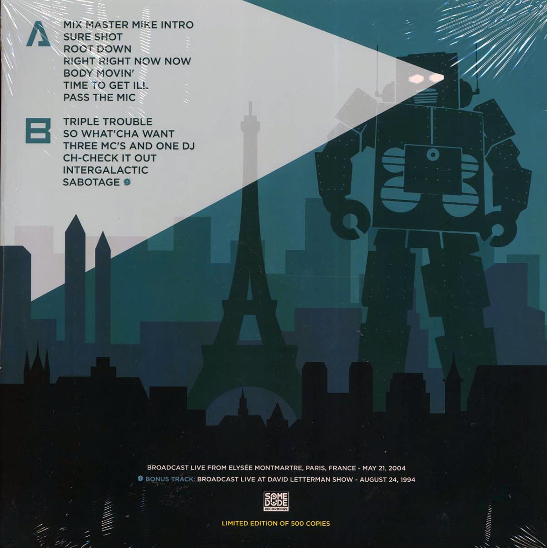 The Beastie Boys - Broadcast Live At Elysee Montmartre