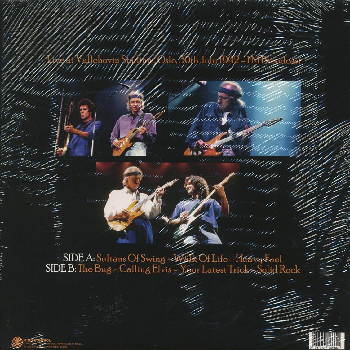 Dire Straits - Nicotine For Breakfast: Live At Vallehovin Stadium, Oslo, 30th July 1992