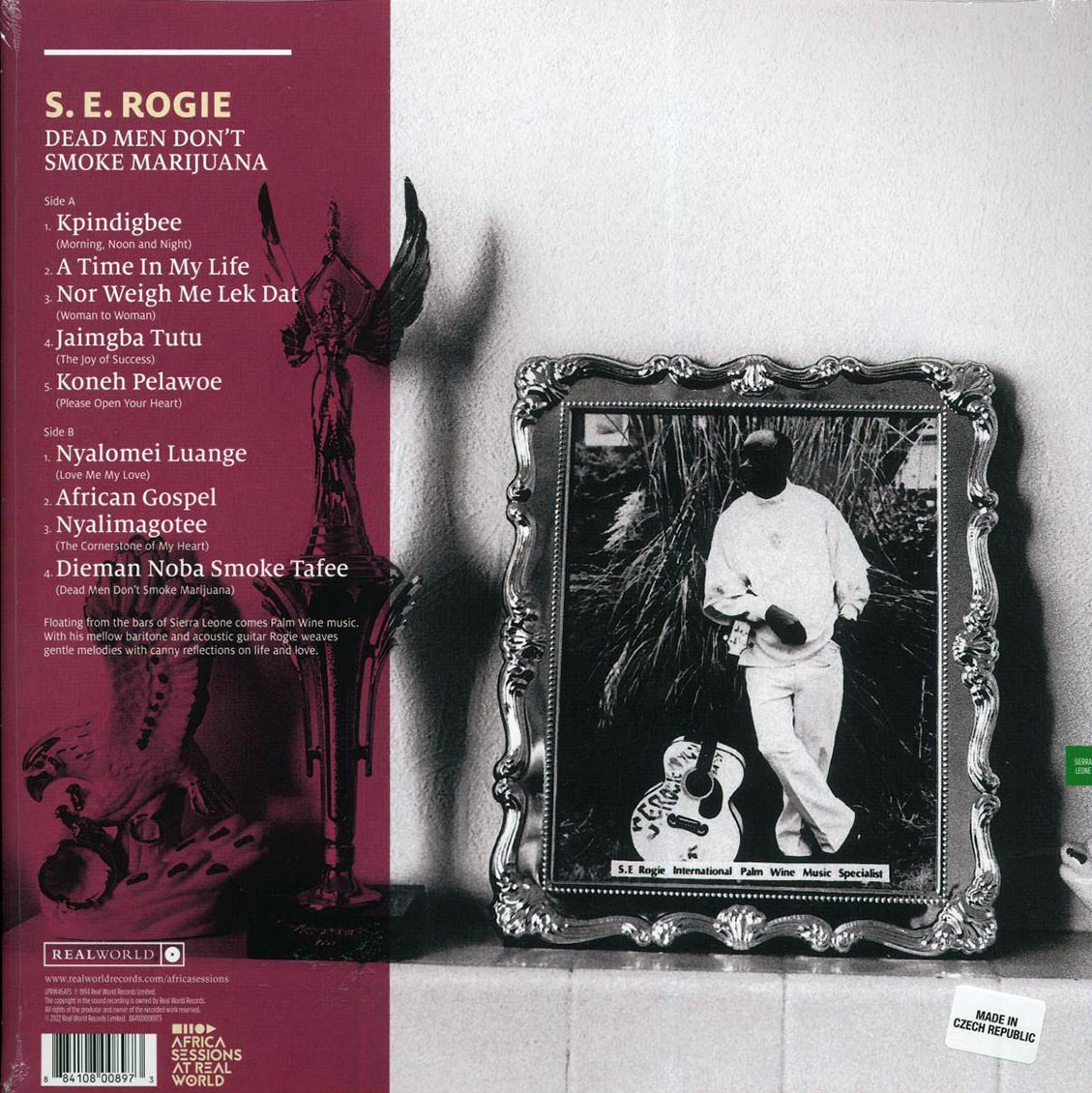 SE Rogie - Dead Men Don't Smoke Marijuana (purple vinyl)