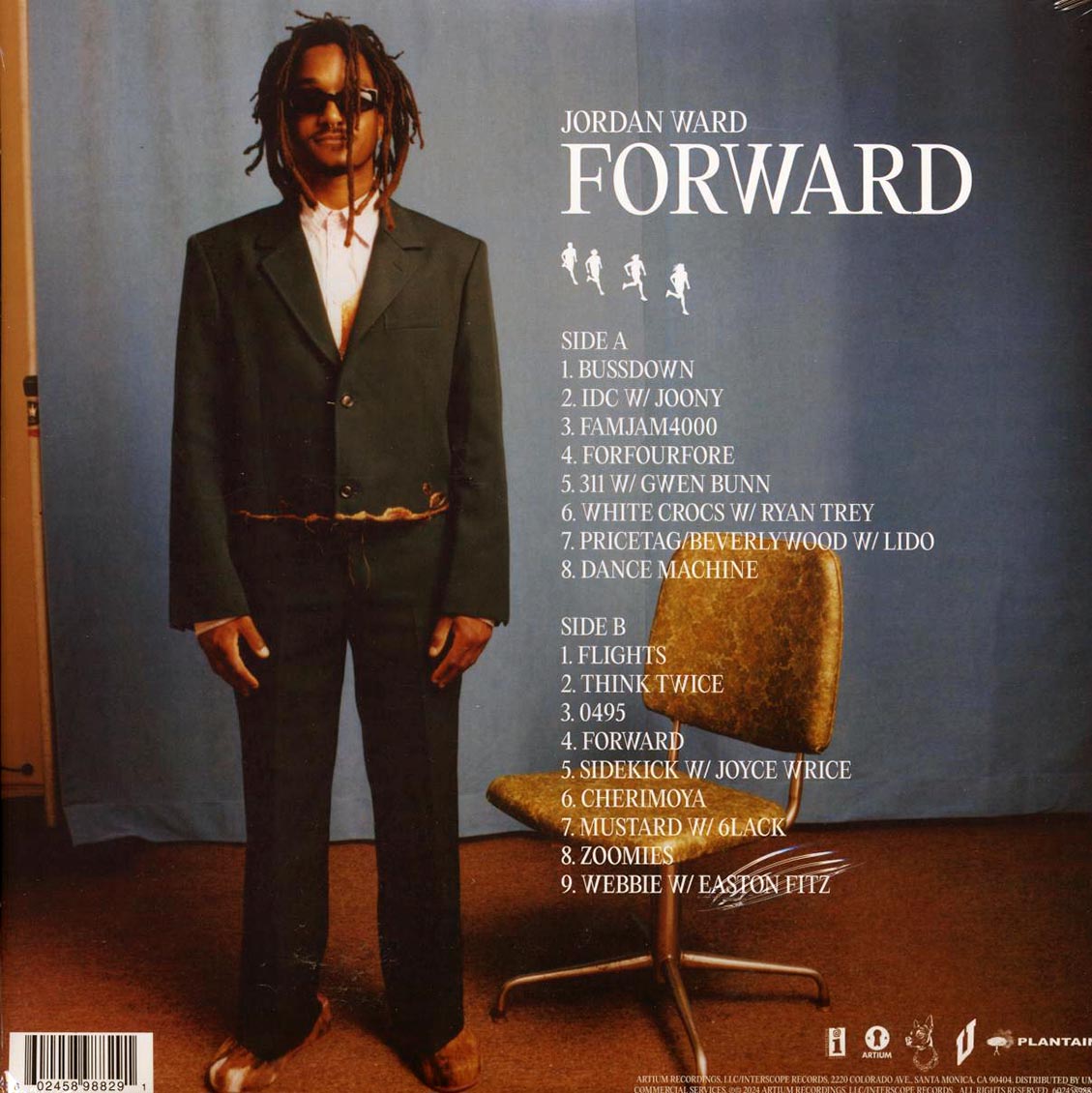 Jordan Ward - Forward (pink vinyl)