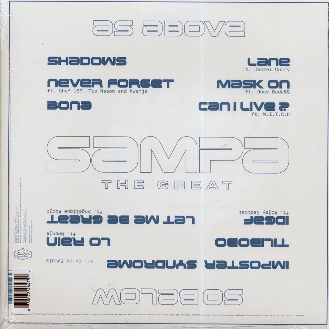 Sampa The Great - As Above So Below (ltd. ed.) (lime green vinyl)