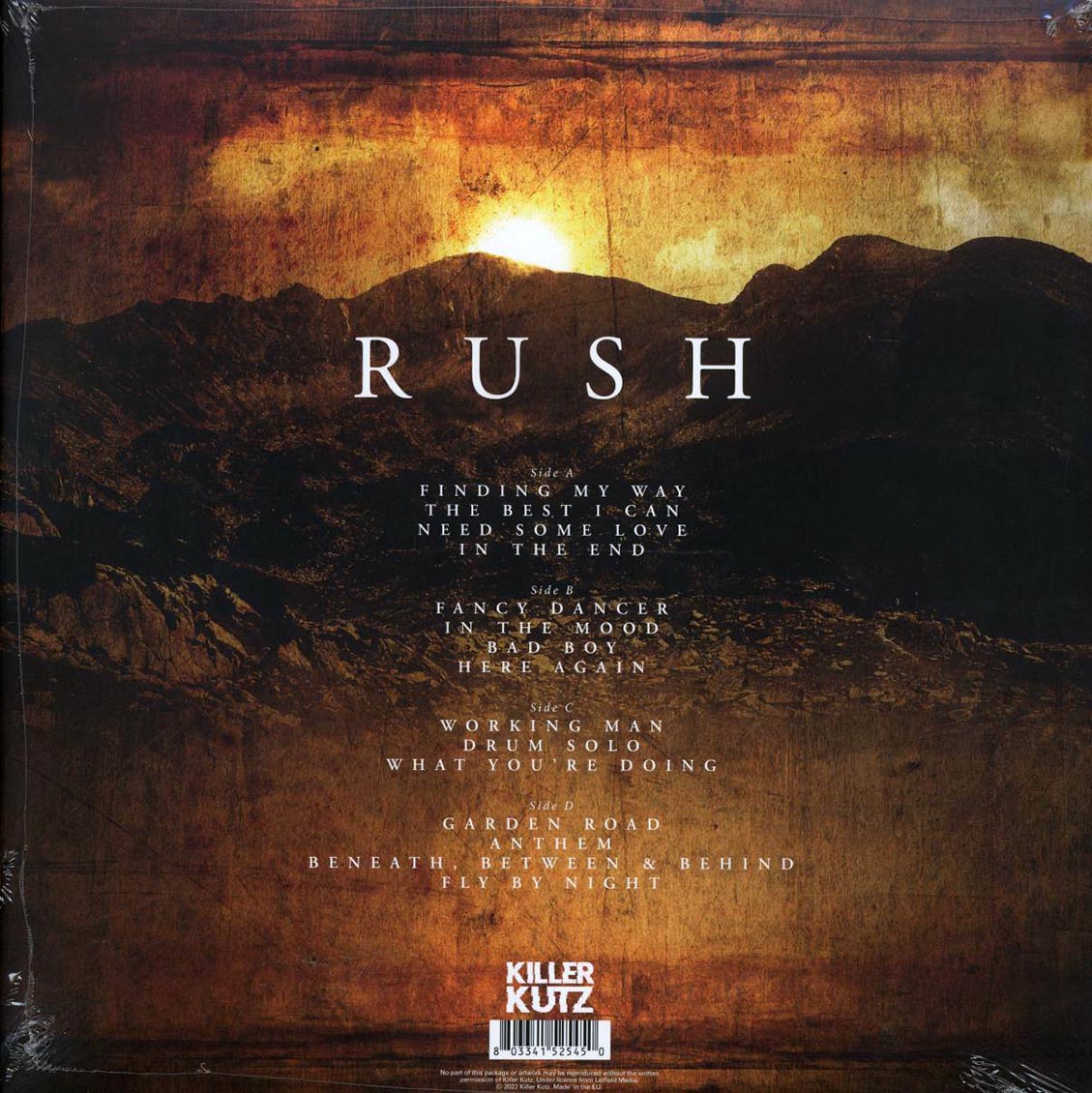 Rush - ABC 1974: Agora Ballroom, Cleveland, Ohio, 26 August 1974 The First American Broadcast (ltd. ed.) (2xLP) (white vinyl)