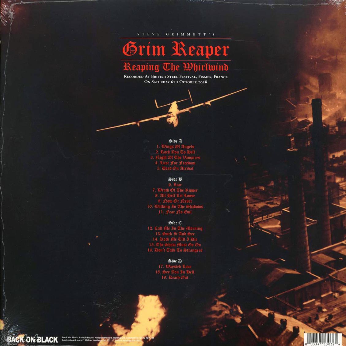 Grim Reaper - Reaping The Whirlwind (ltd. ed.) (2xLP) (white/red splatter vinyl)