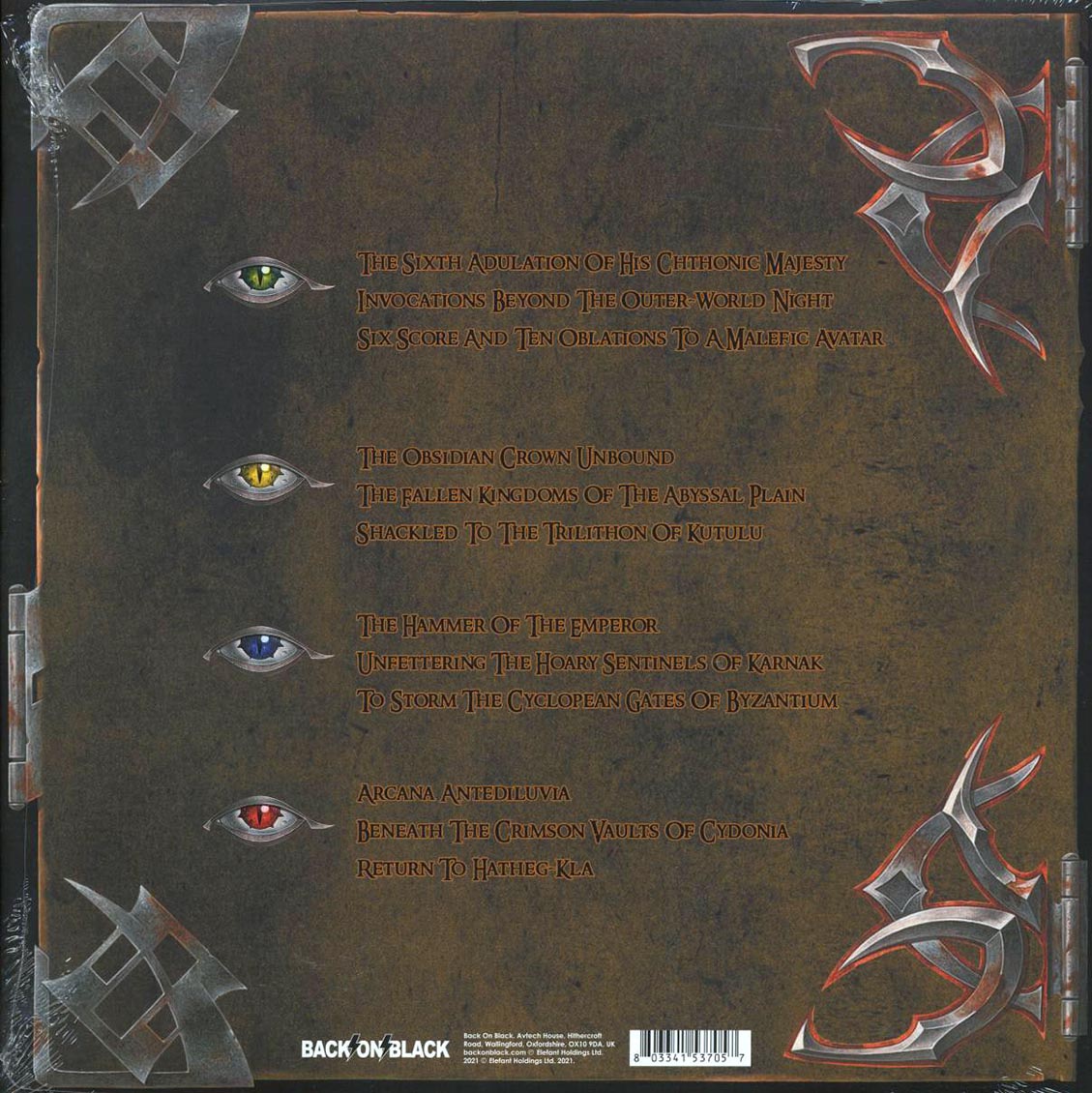 Bal-Sagoth - The Chthonic Chronicles (ltd. ed.) (2xLP) (clear/green splatter vinyl)