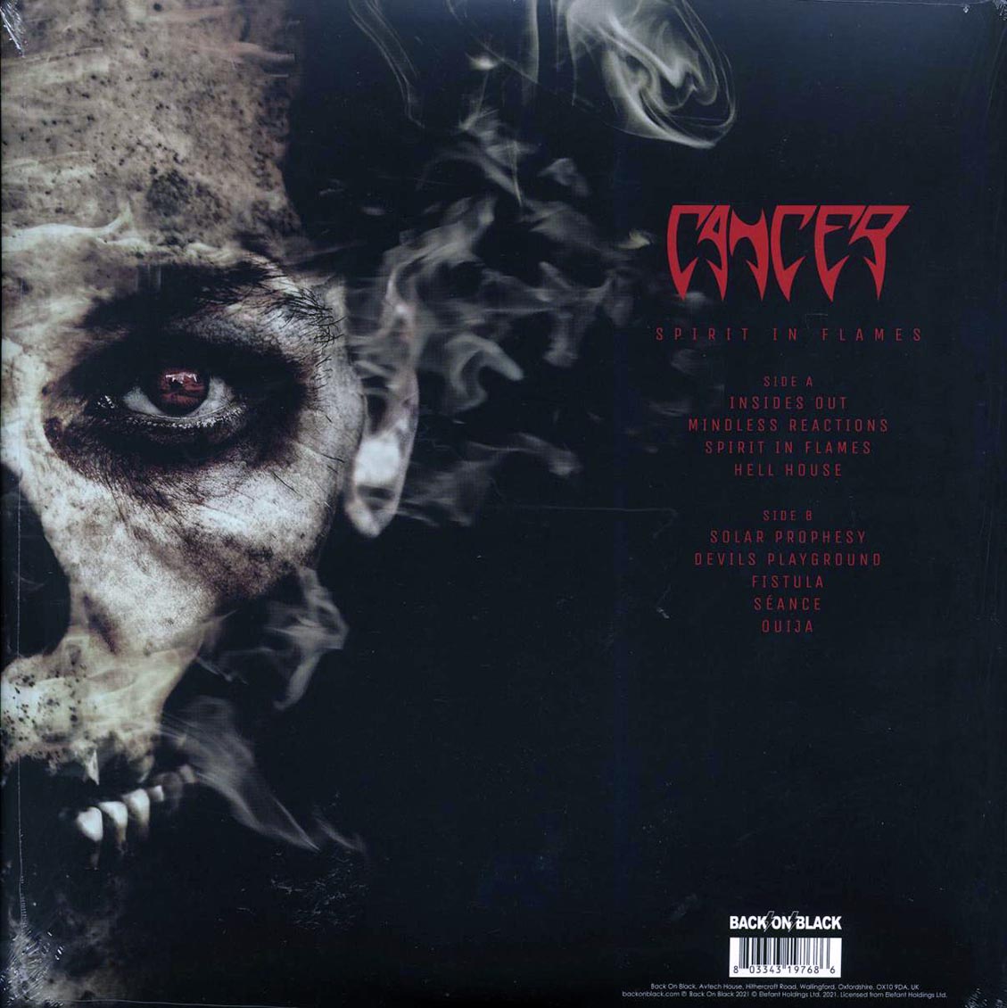 Cancer - Spirit In Flames (ltd. ed.) (red vinyl)