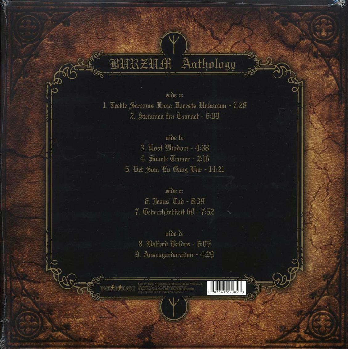 Burzum - Anthology (ltd. ed.) (2xLP) (picture disc)