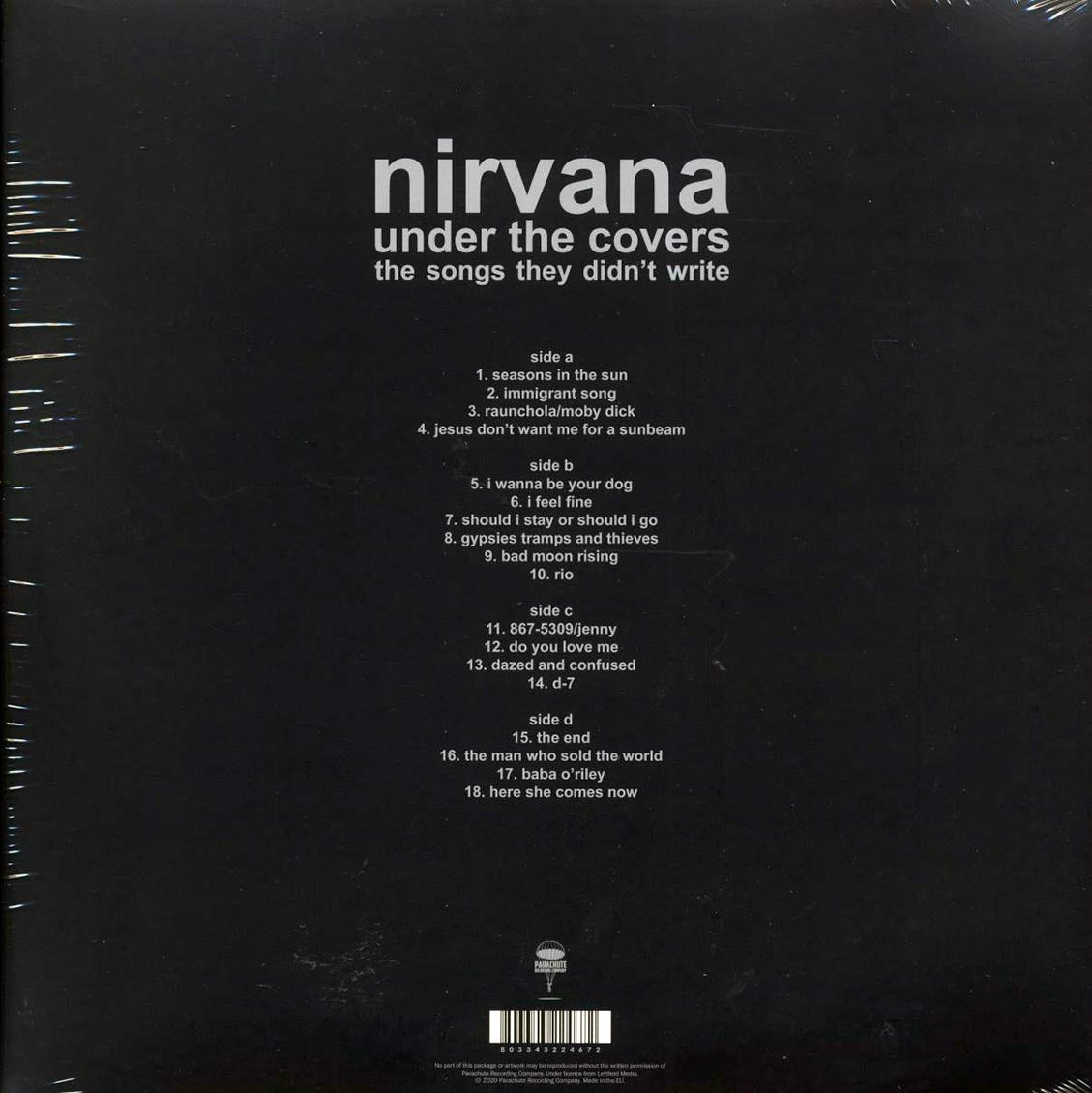 Nirvana - Under The Covers: The Songs They Didn't Write (2xLP)
