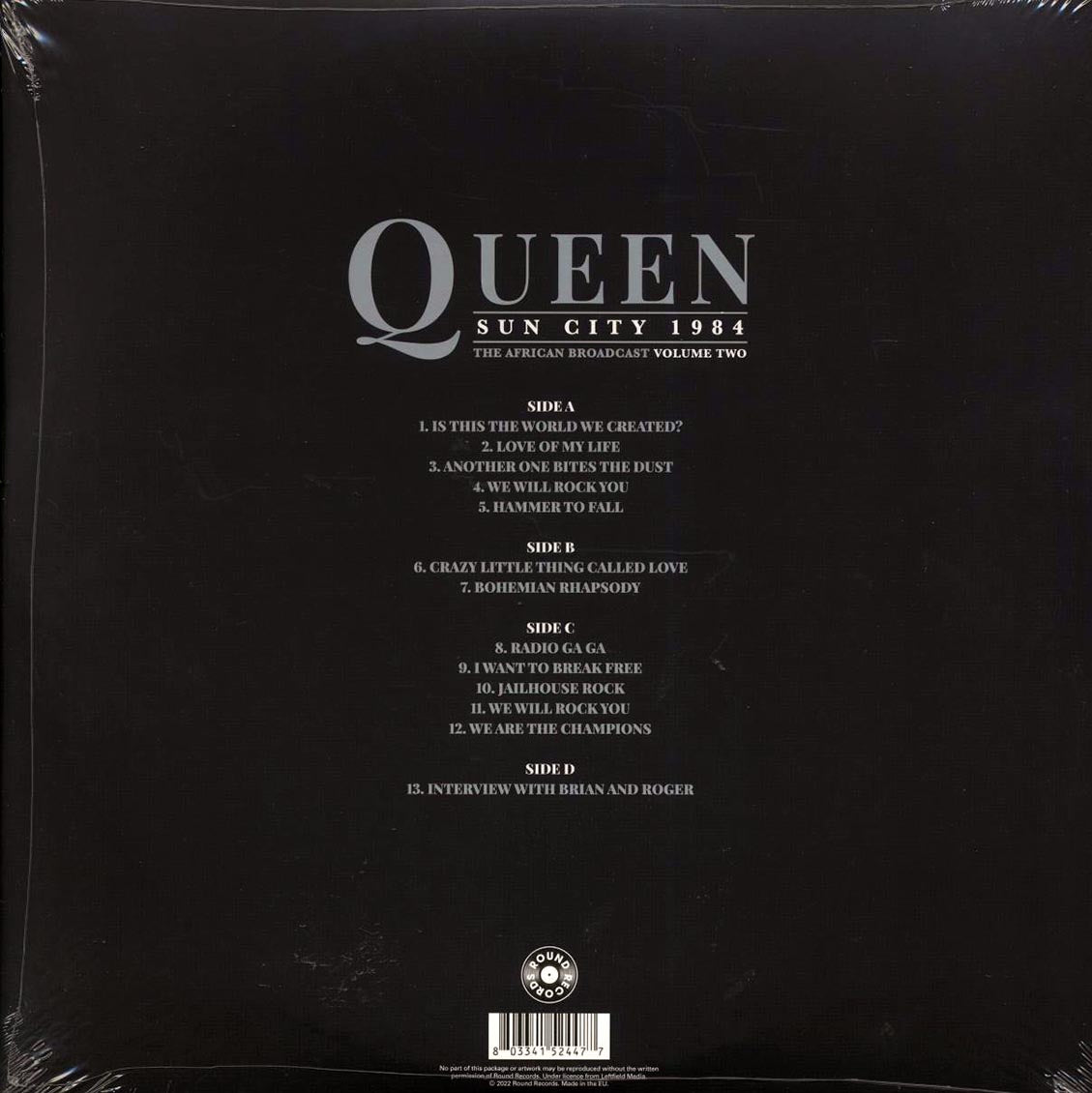 Queen - Sun City 1984 Volume 2: The African Broadcast (2xLP)