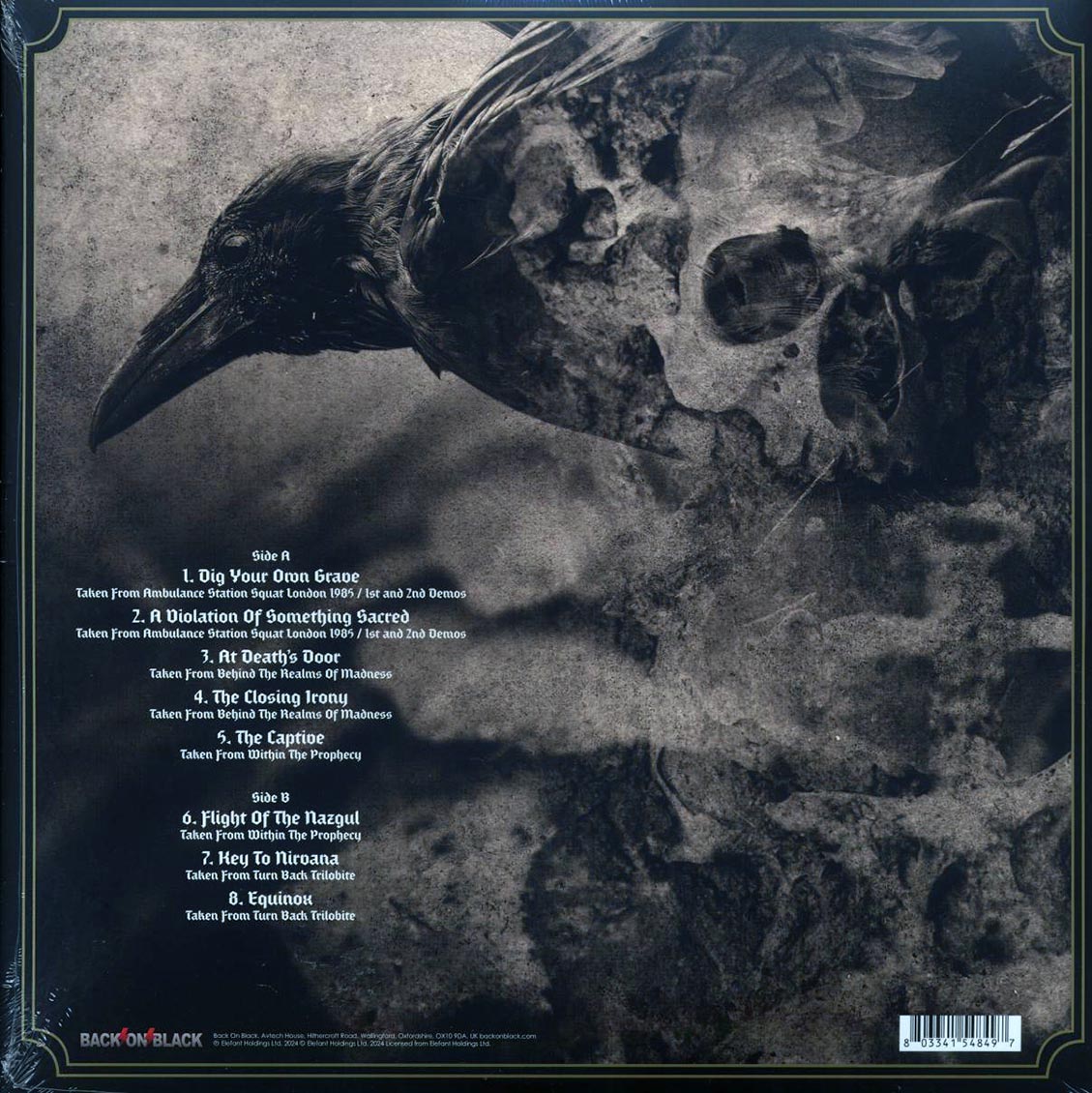 Sacrilege - The Closing Irony (ltd. ed.) (red/black splatter vinyl)