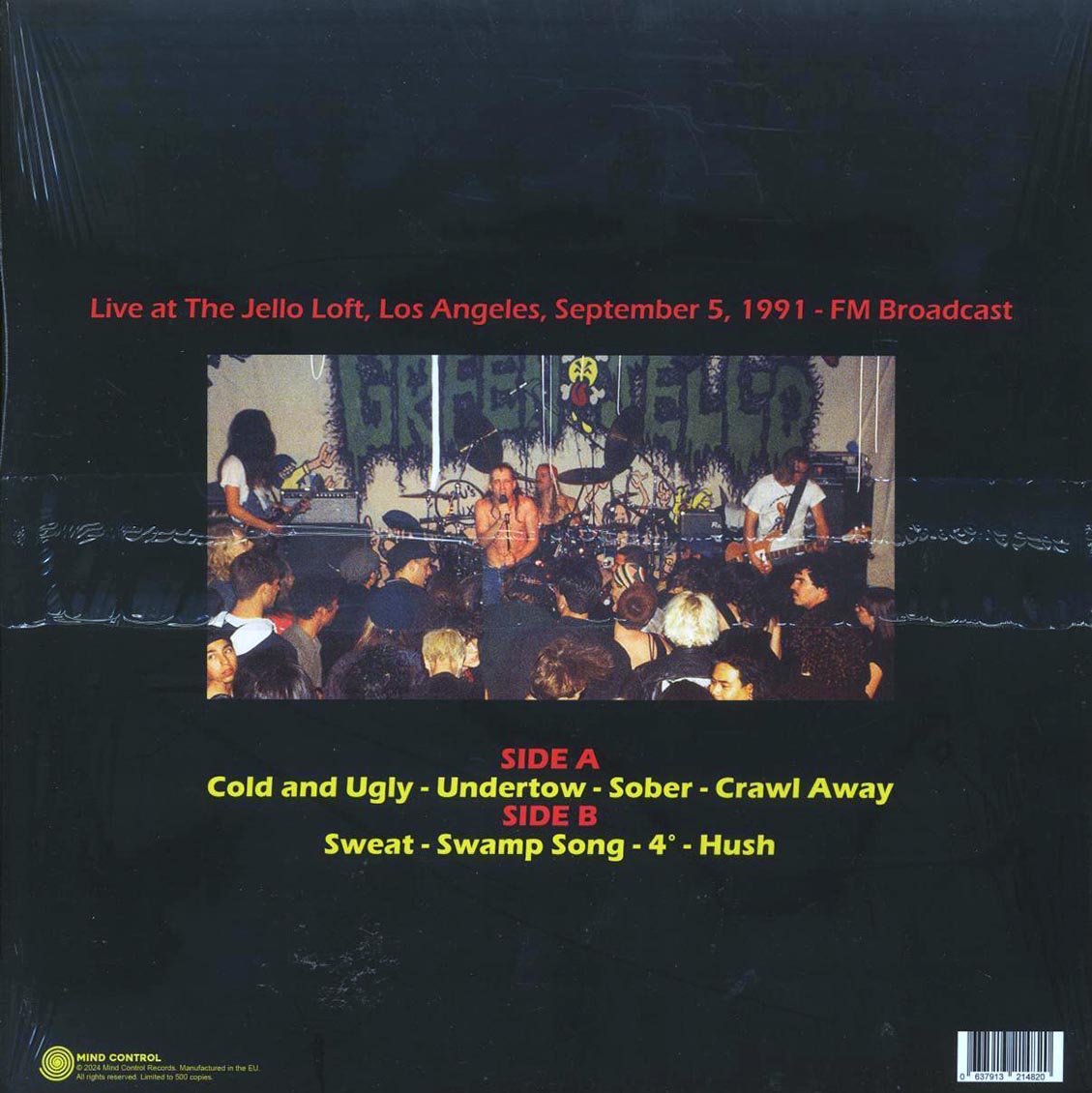 Tool - There's A Shadow Behind Me: Live At The Jello Loft, Los Angeles, September 5 1991