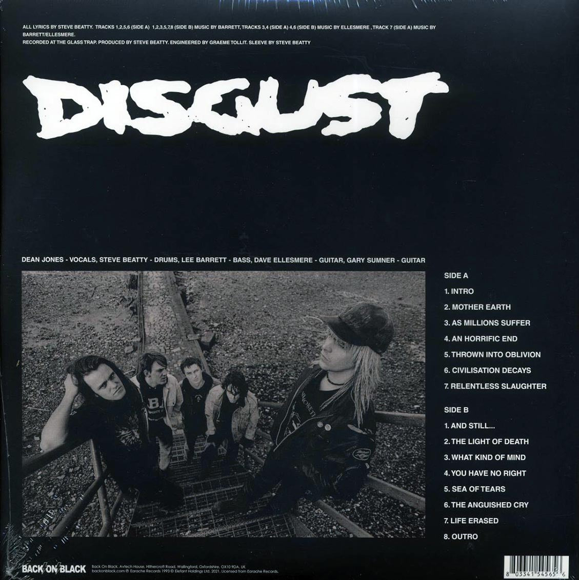 Disgust - Brutality Of War (ltd. ed.) (red/black splatter vinyl)