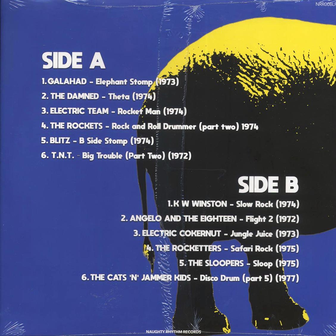 The Sloopers, Electric Team, Galahad, Etc. - Elephant Stomp: 12 Instrumental Freaky Stomper Rock Gems From 70s