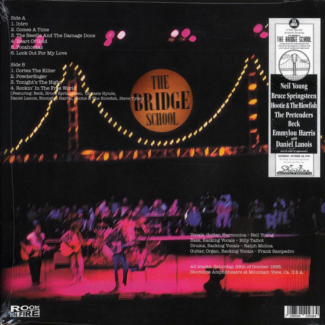Neil Young - The Bridge School Benefit 1995 (white vinyl)