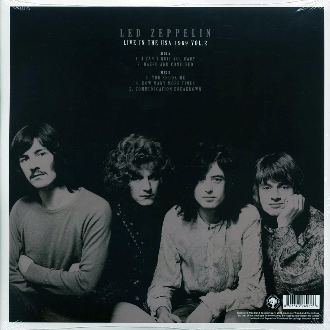Led Zeppelin - Live In The USA 1969 Volume 2