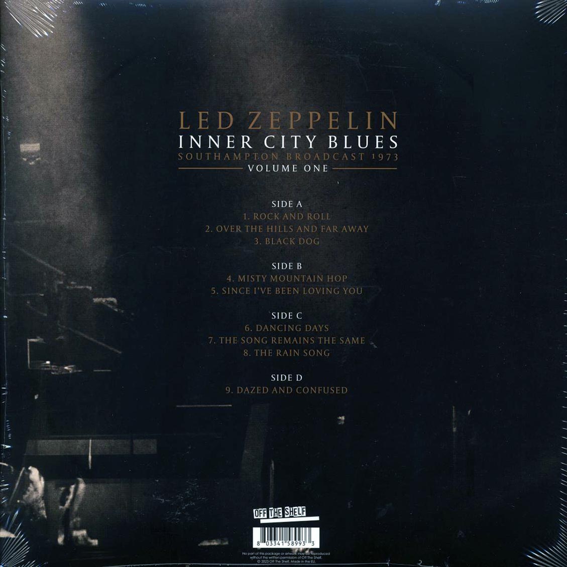 Led Zeppelin - Inner City Blues Volume 1: Southampton Broadcast 1973 (2xLP)