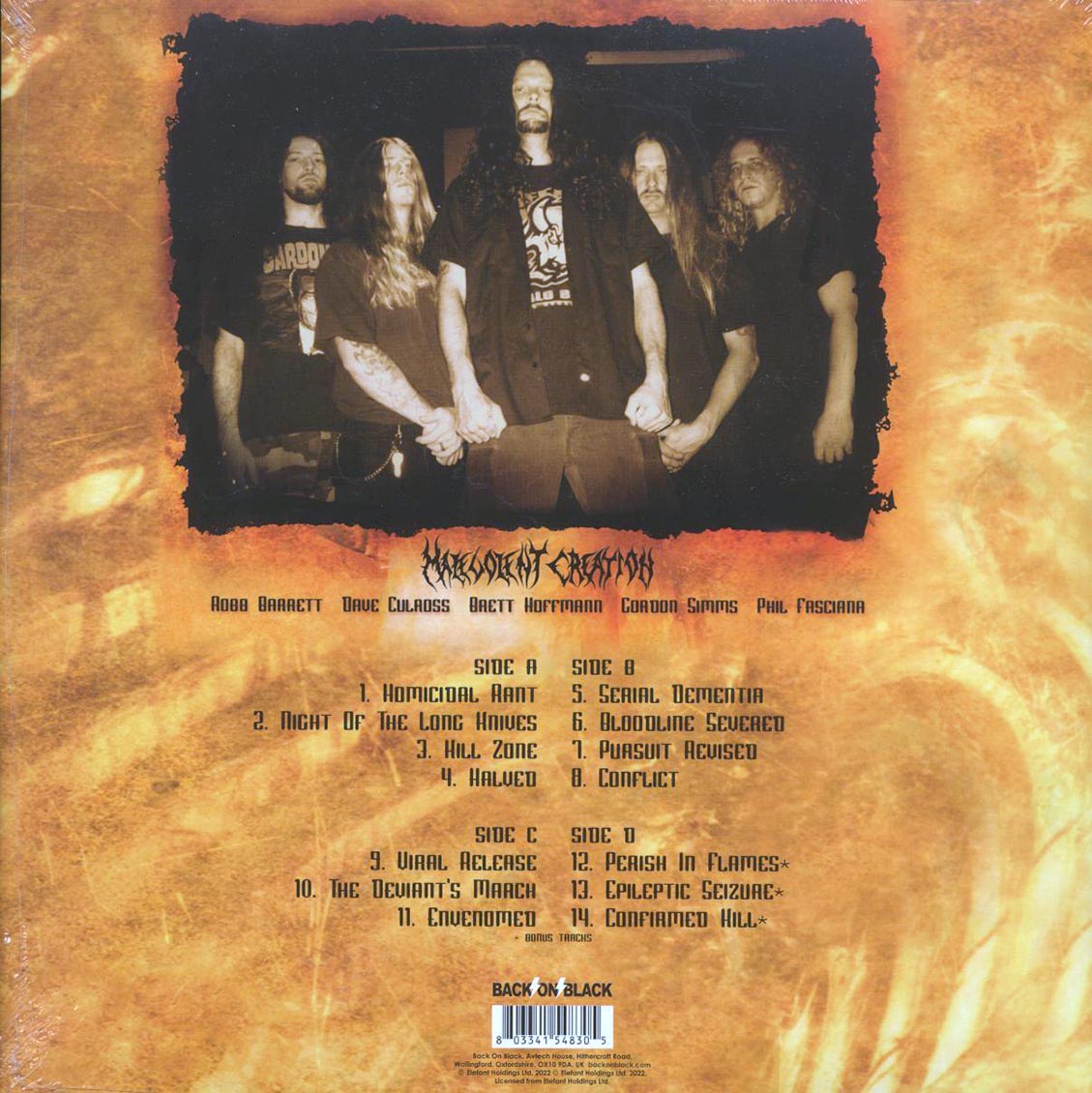 Malevolent Creation - Envenomed II (ltd. ed.) (2xLP) (yellow vinyl)