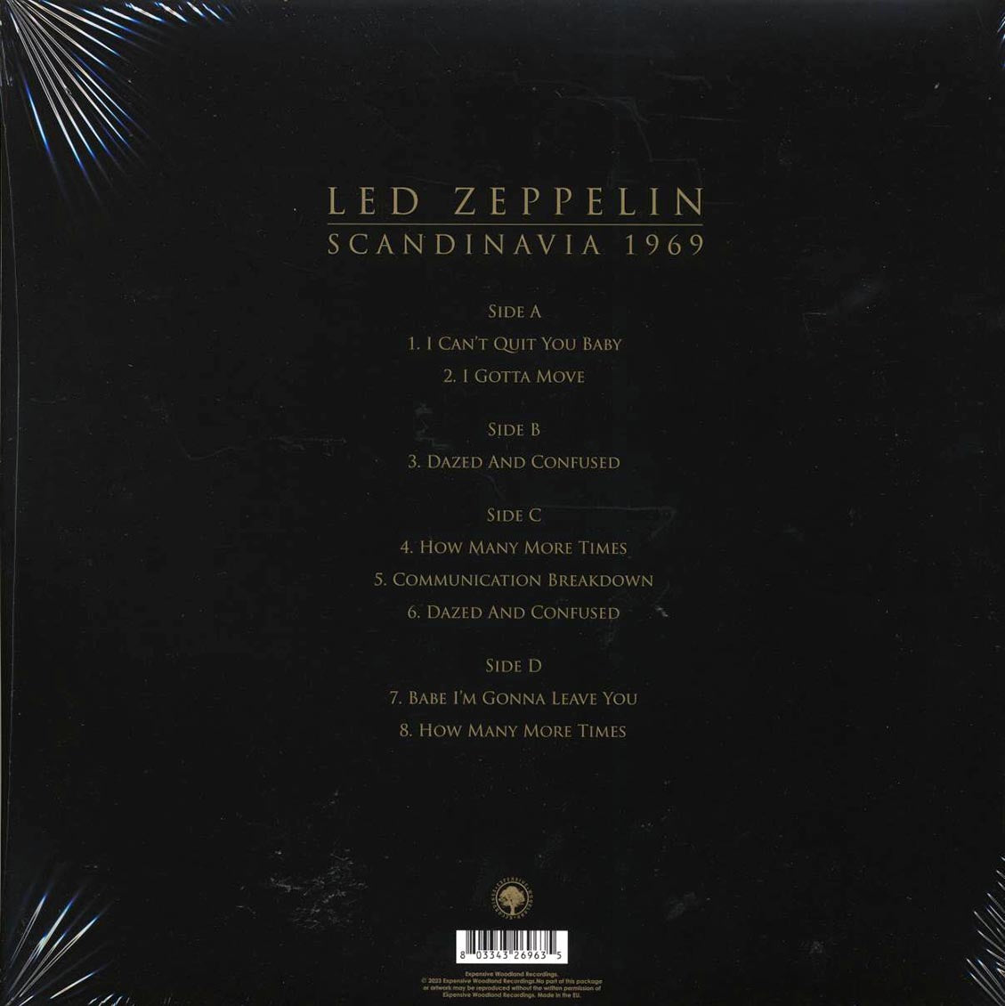 Led Zeppelin - Scandinavia 1969 (2xLP)