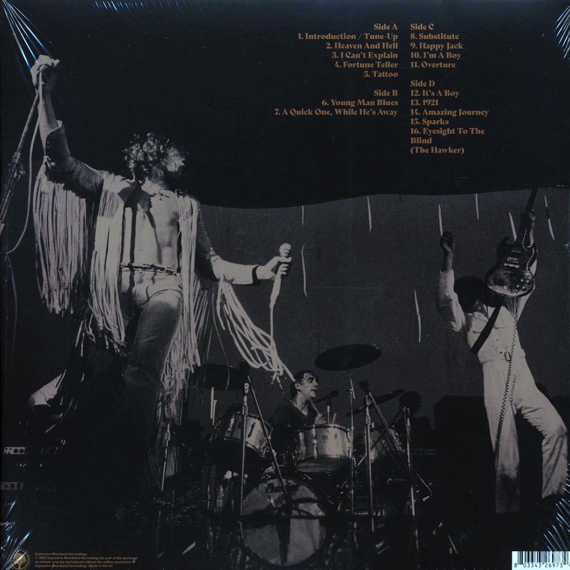 The Who - Amsterdam 1969 Volume 1 (2xLP)