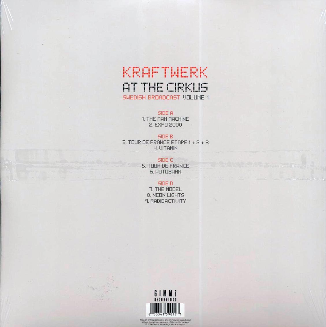 Kraftwerk - At The Cirkus Volume 1: Swedish Broadcast (ltd. ed.) (2xLP) (red vinyl)
