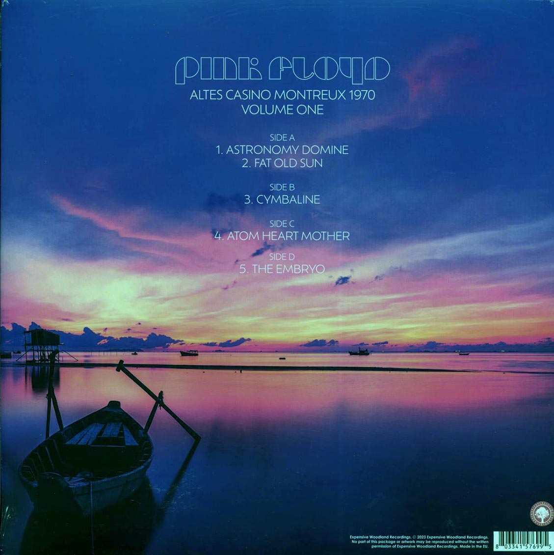 Pink Floyd - Altes Casino Montreux 1970 Volume 1 (ltd. ed.) (2xLP) (clear vinyl)