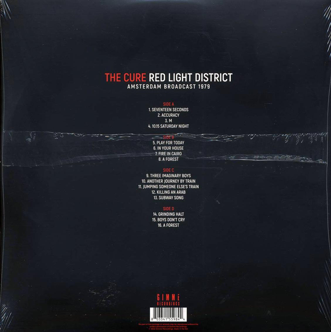 The Cure - Red Light District: Amsterdam Broadcast 1979 (2xLP)