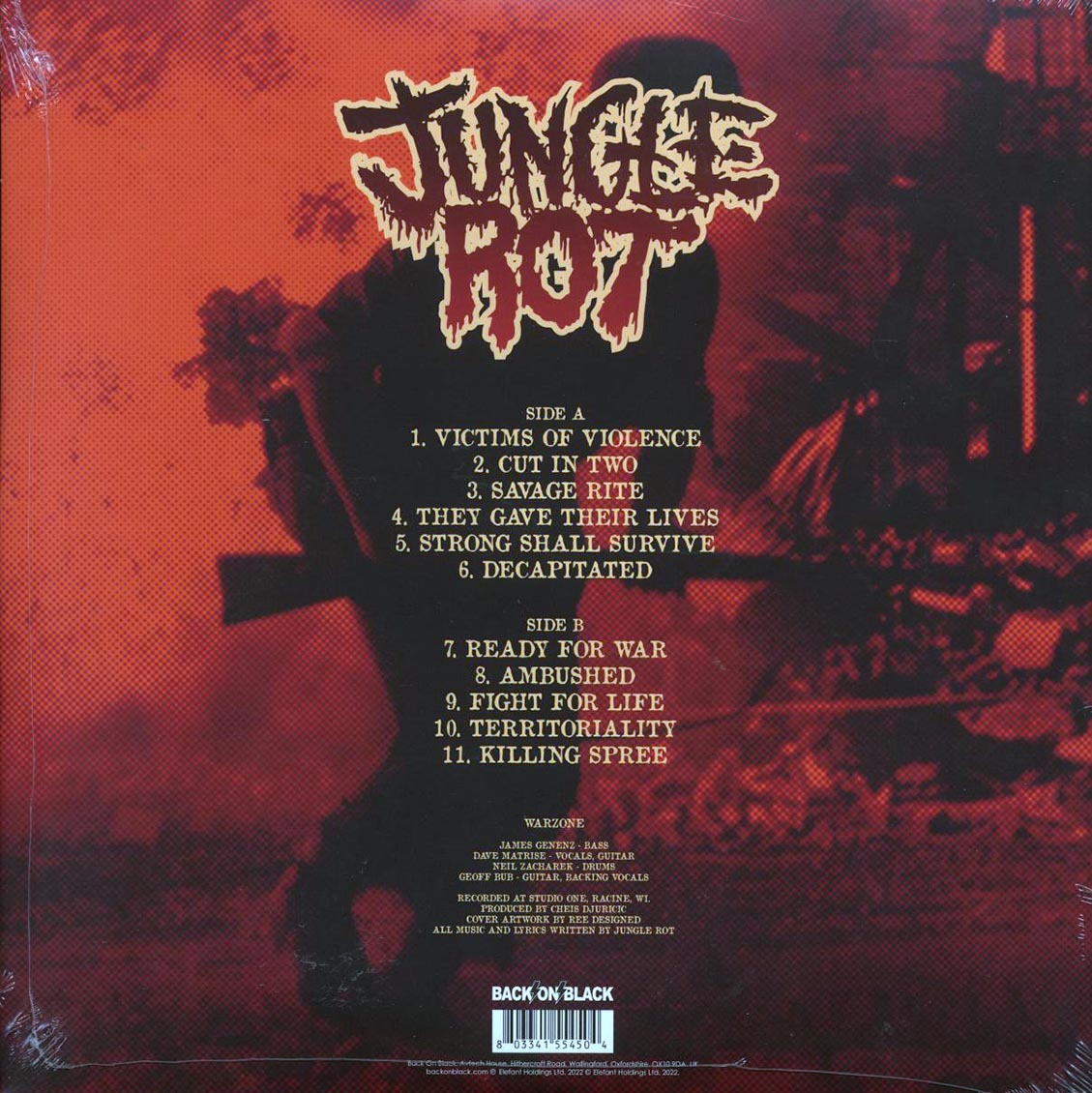 Jungle Rot - War Zone (ltd. ed.) (red vinyl)